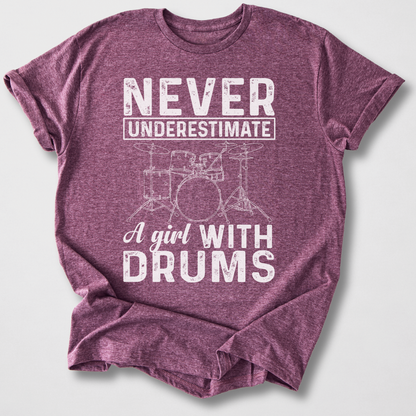 Drummer Girl T-Shirt