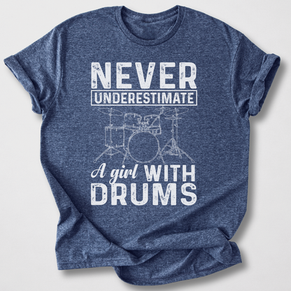 Drummer Girl T-Shirt