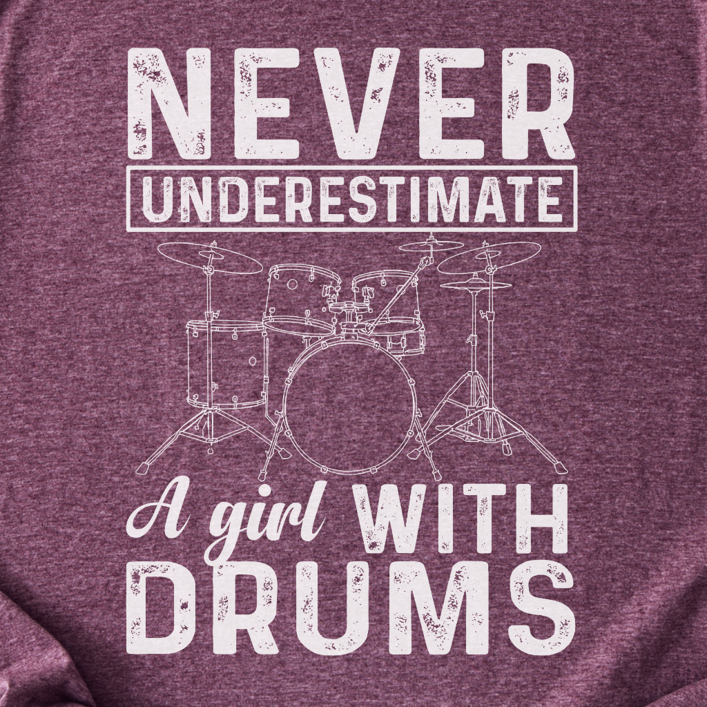 Drummer Girl T-Shirt