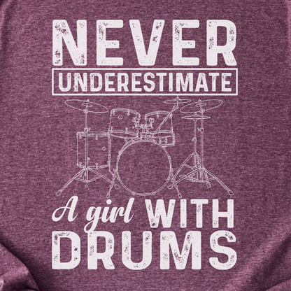 Drummer Girl T-Shirt