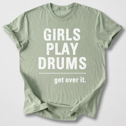 Girls Play Drums T-Shirt