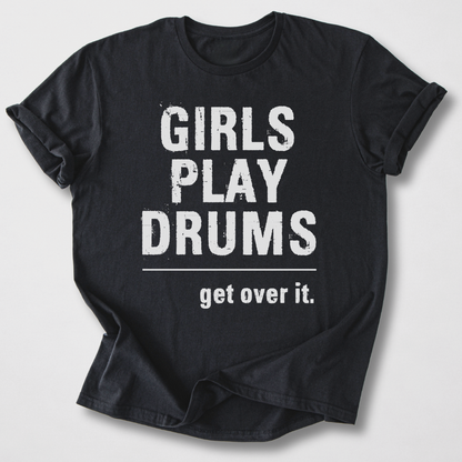 Girls Play Drums T-Shirt