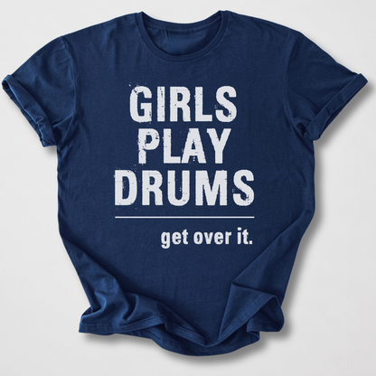 Girls Play Drums T-Shirt