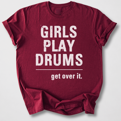 Girls Play Drums T-Shirt