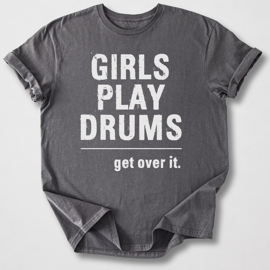 Girls Play Drums T-Shirt