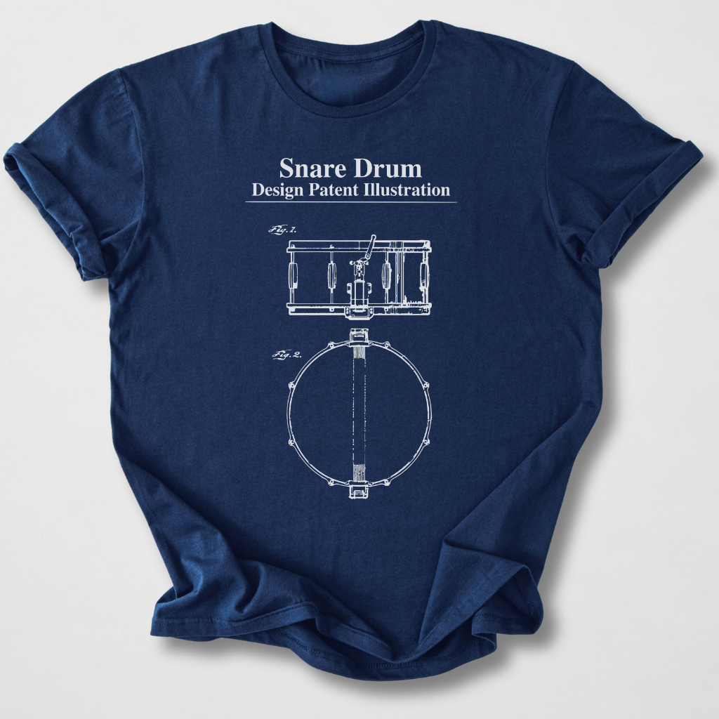 Snare Drum Patent T-Shirt