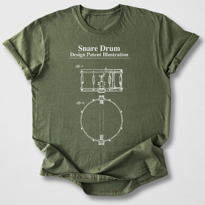Snare Drum Patent T-Shirt