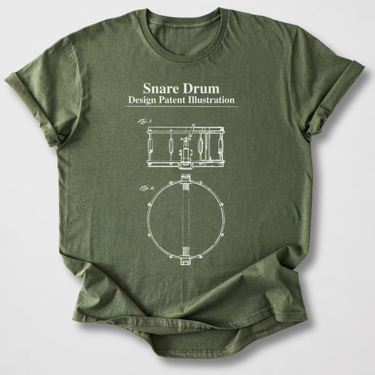 Snare Drum Patent T-Shirt