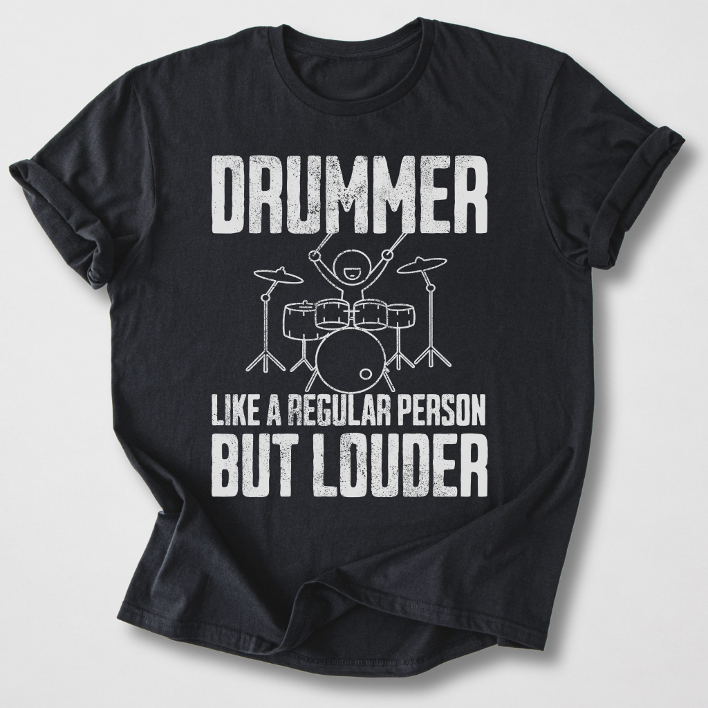 Drummer Person T-Shirt
