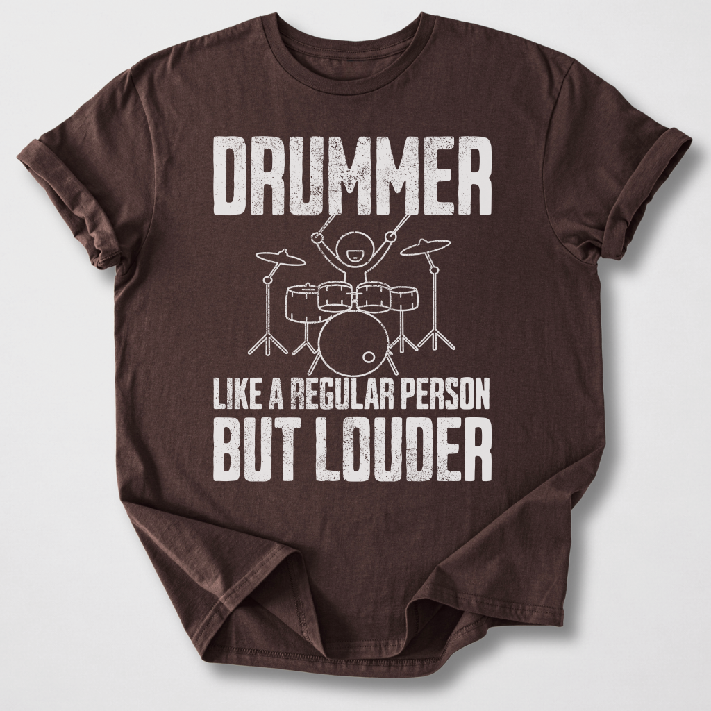 Drummer Person T-Shirt