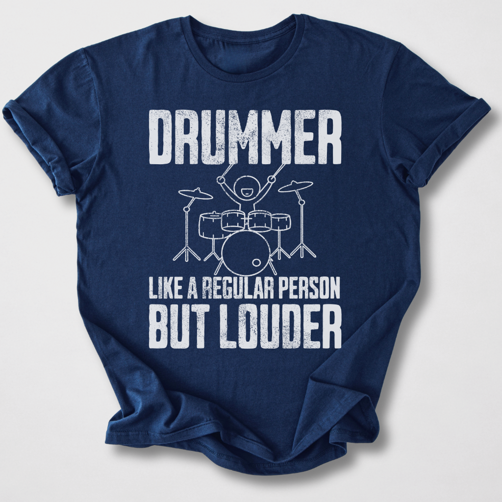 Drummer Person T-Shirt