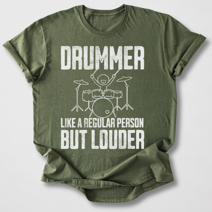 Drummer Person T-Shirt