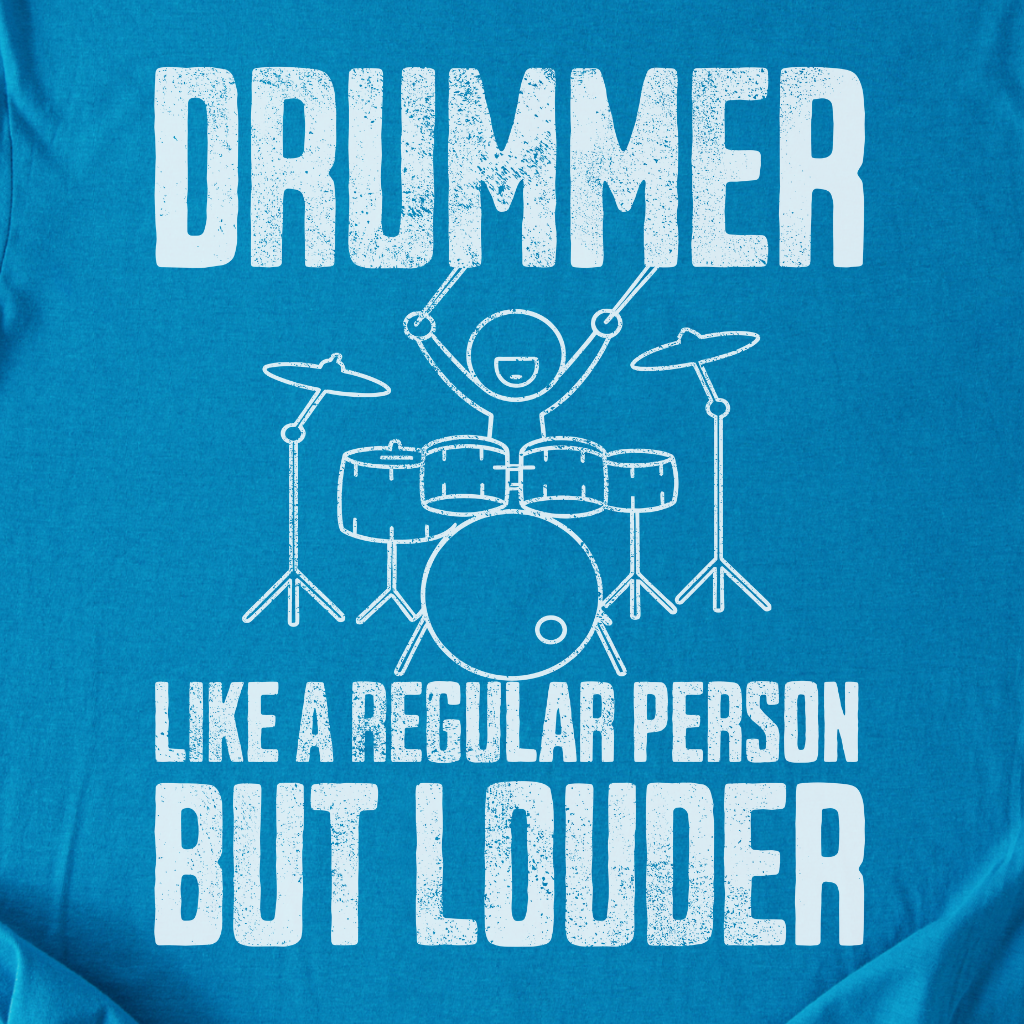Drummer Person T-Shirt