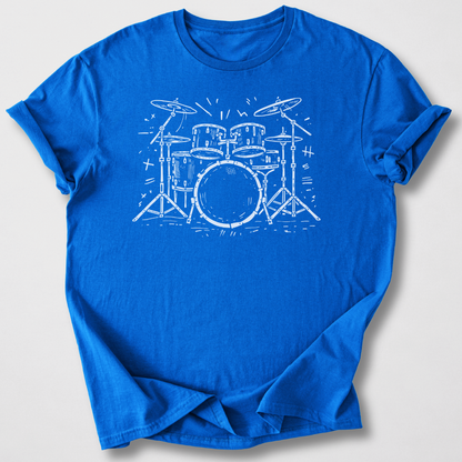 Blue Notes Drum T-Shirt
