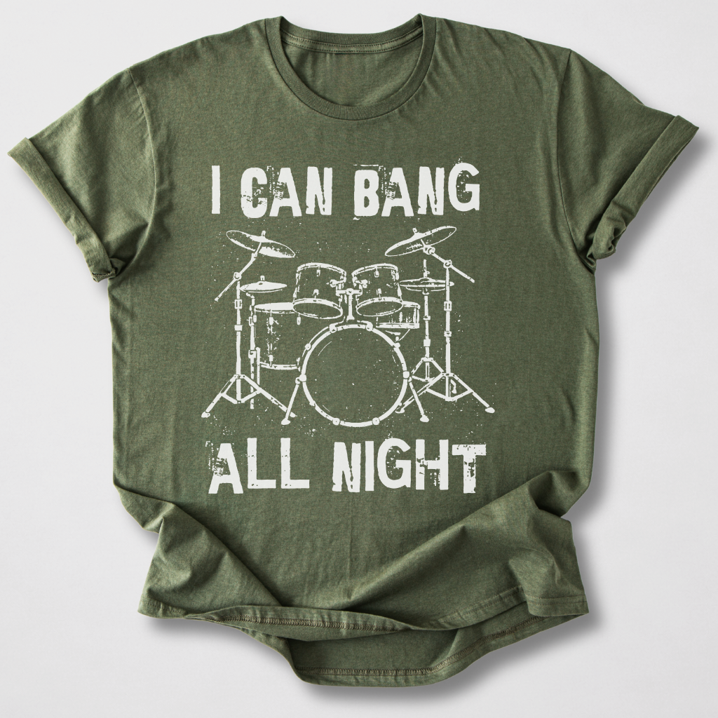 Bang All Night Drum T-Shirt