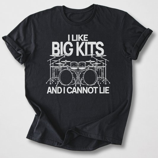 I Like Big Kits Drum T-Shirt