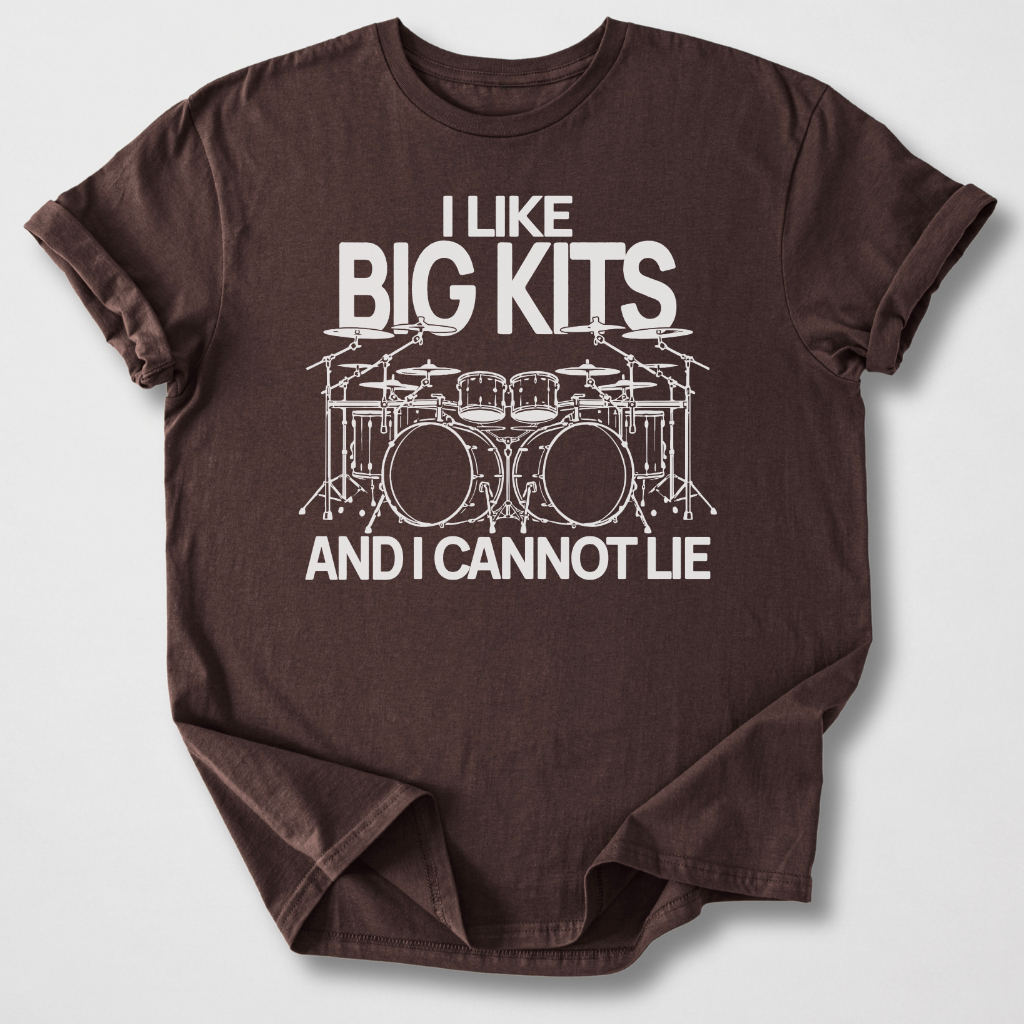 I Like Big Kits Drum T-Shirt