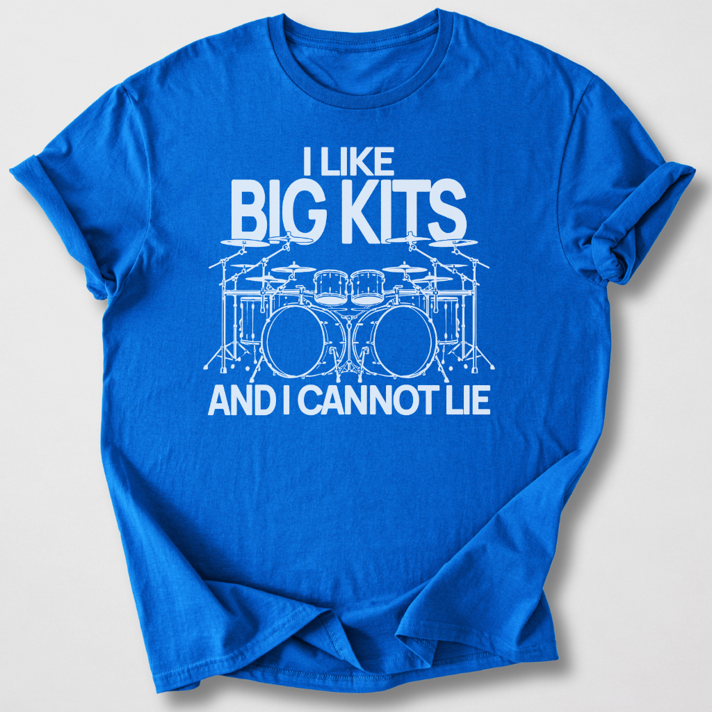 I Like Big Kits Drum T-Shirt