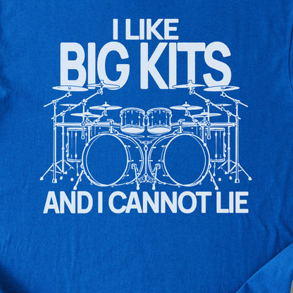 I Like Big Kits Drum T-Shirt