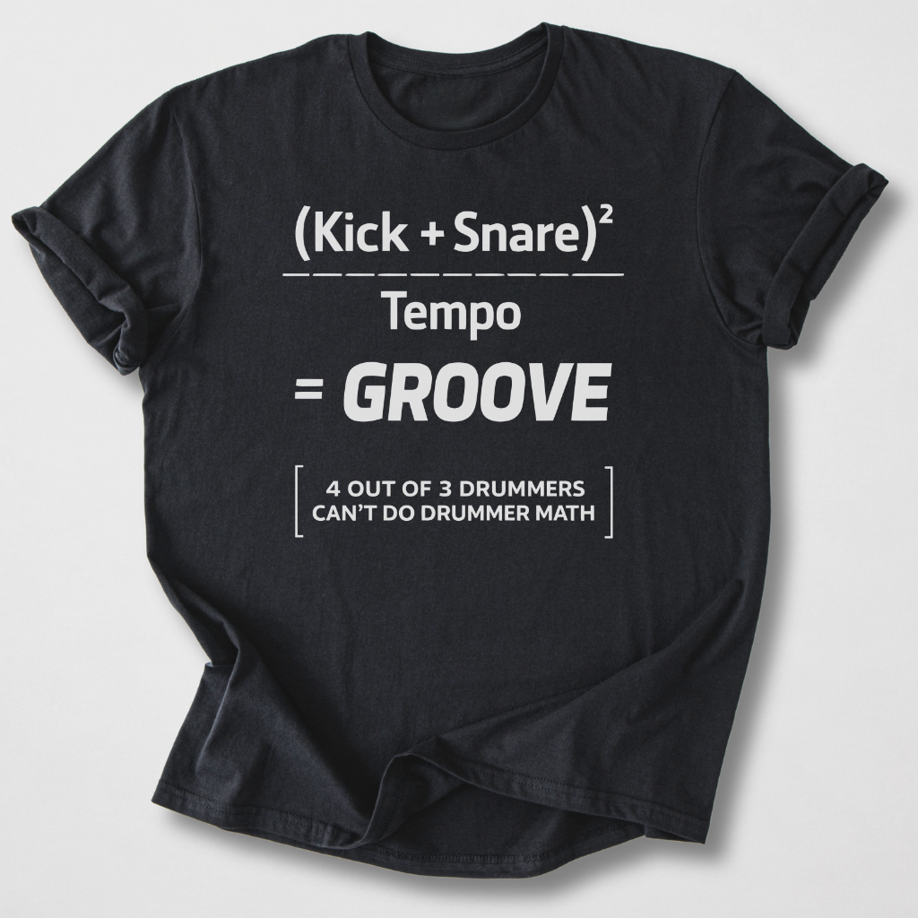 Drummer Math T-Shirt