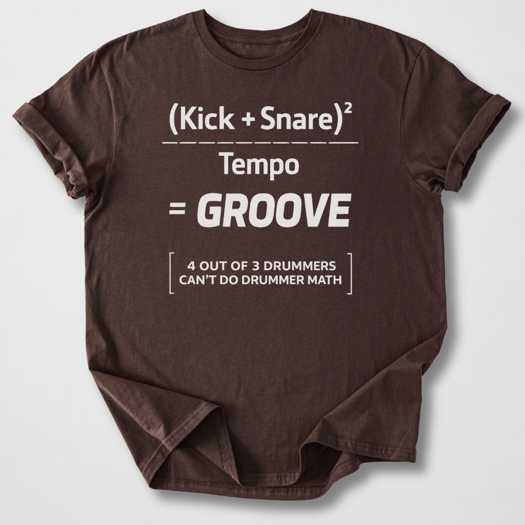 Drummer Math T-Shirt