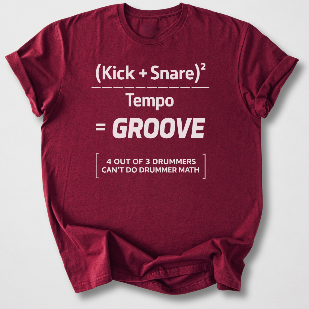 Drummer Math T-Shirt
