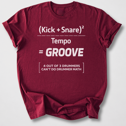 Drummer Math T-Shirt