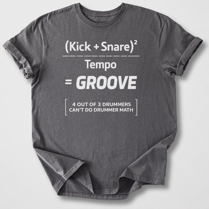 Drummer Math T-Shirt