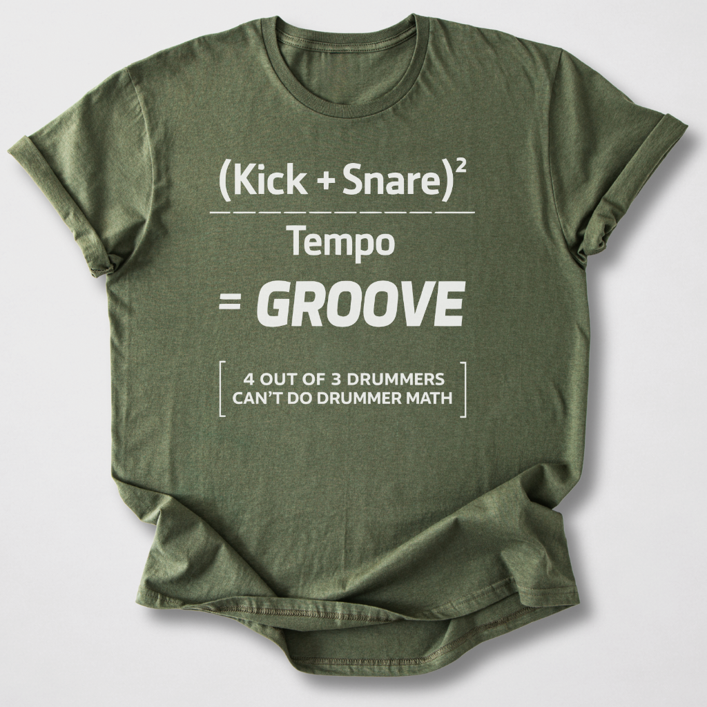 Drummer Math T-Shirt