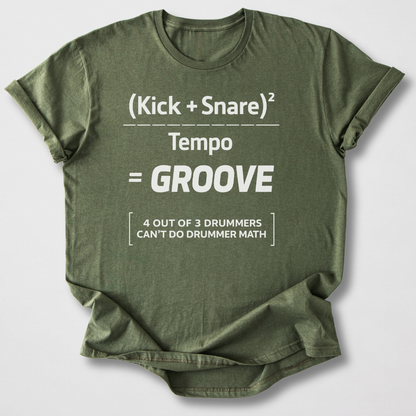 Drummer Math T-Shirt