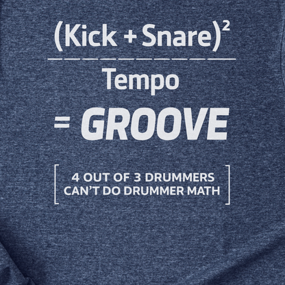 Drummer Math T-Shirt
