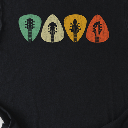Retro Guitar Picks T-Shirt