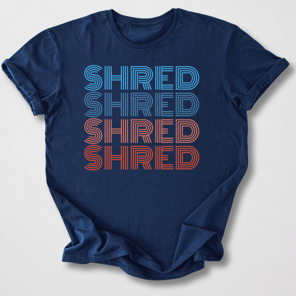 Shred Repeat Guitar T-Shirt
