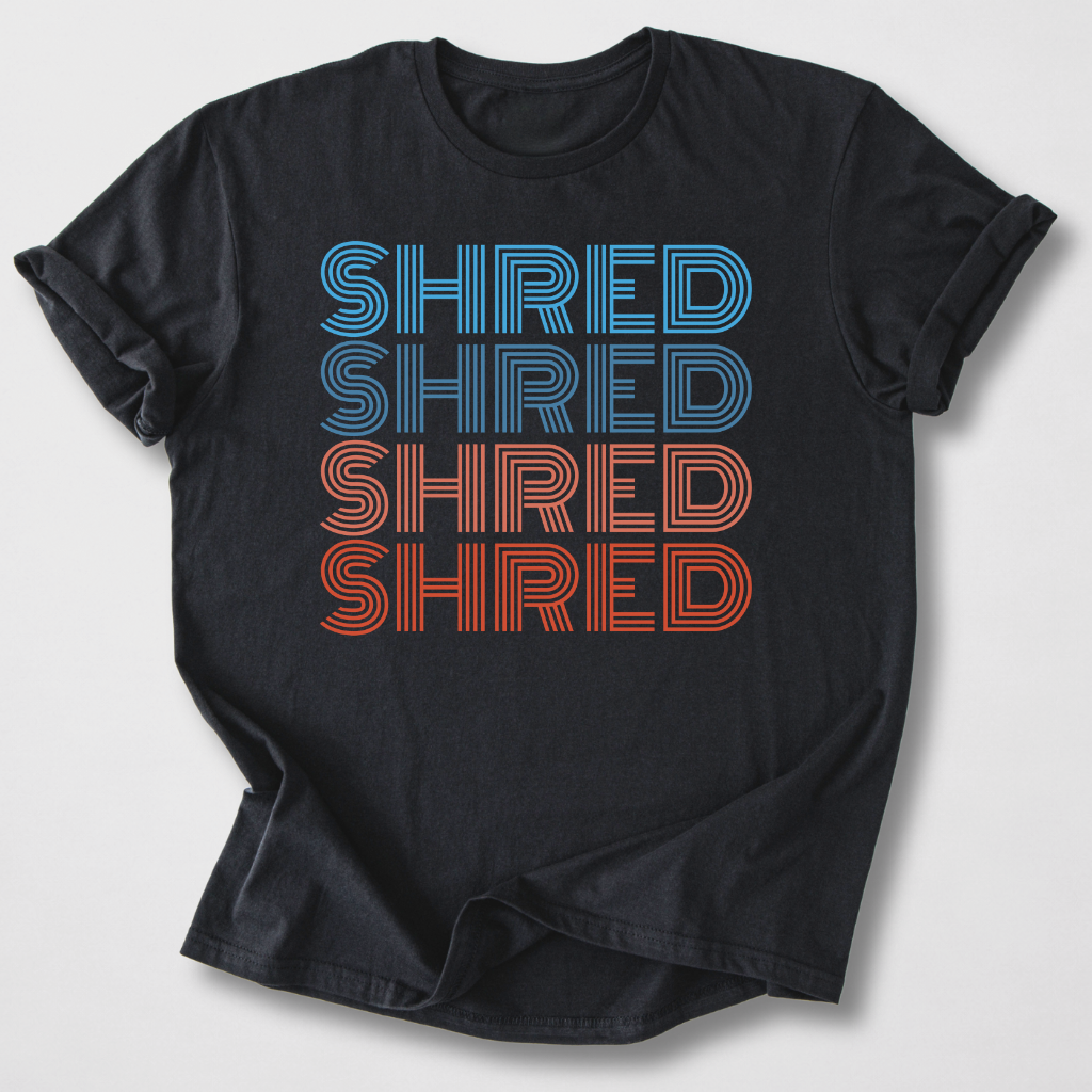 Shred Repeat Guitar T-Shirt