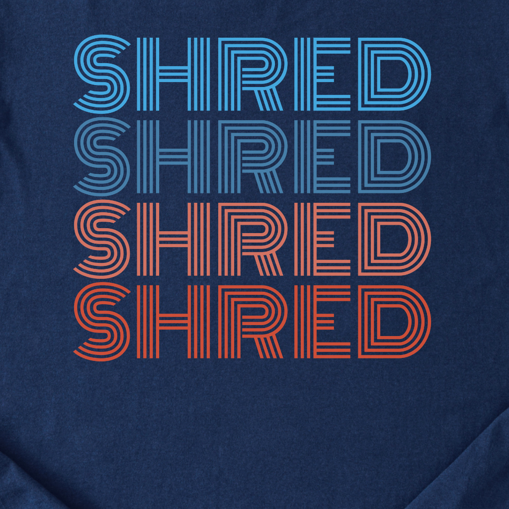 Shred Repeat Guitar T-Shirt