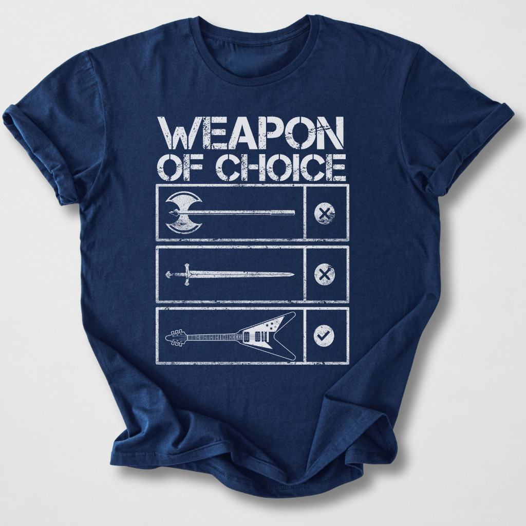Weapon Of Choice Guitar T-Shirt