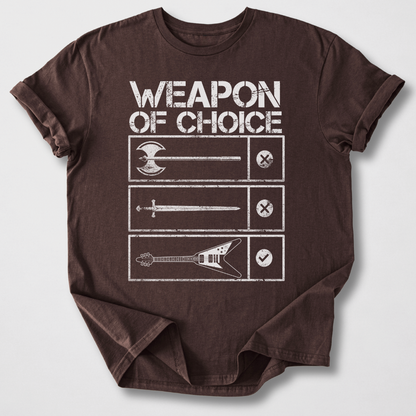 Weapon Of Choice Guitar T-Shirt