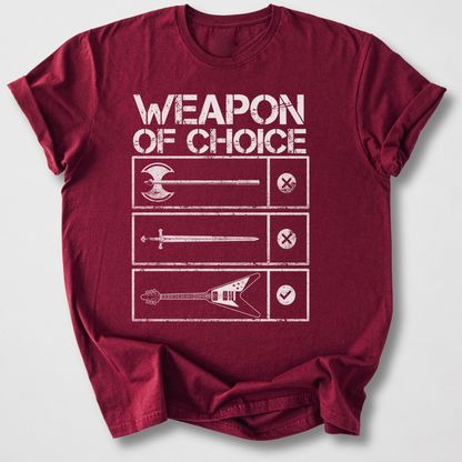 Weapon Of Choice Guitar T-Shirt