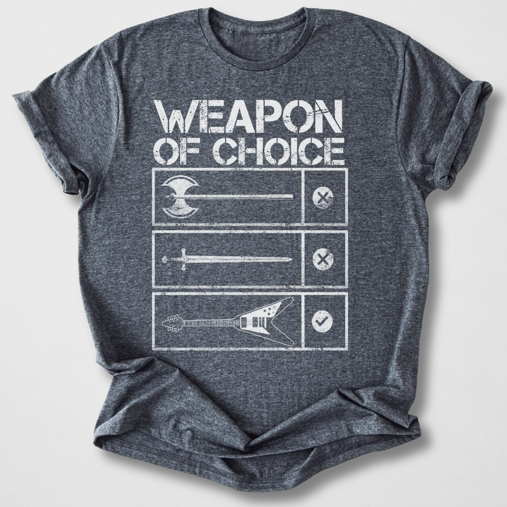 Weapon Of Choice Guitar T-Shirt