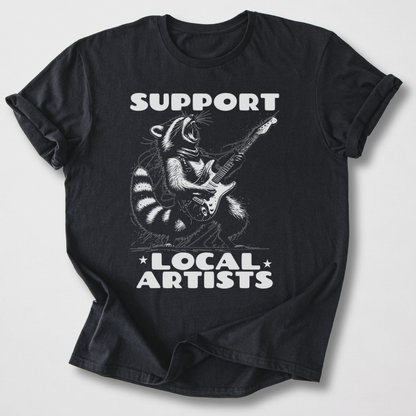 Support Local Artists Guitar T-shirt