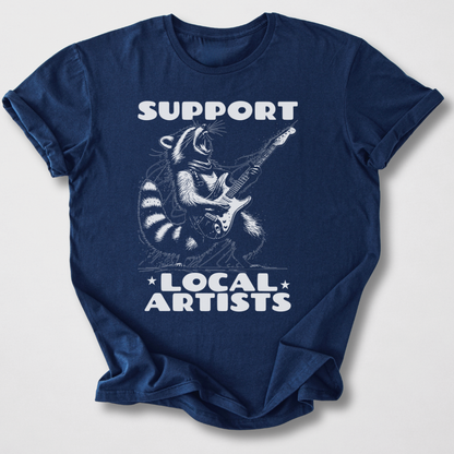 Support Local Artists Guitar T-shirt