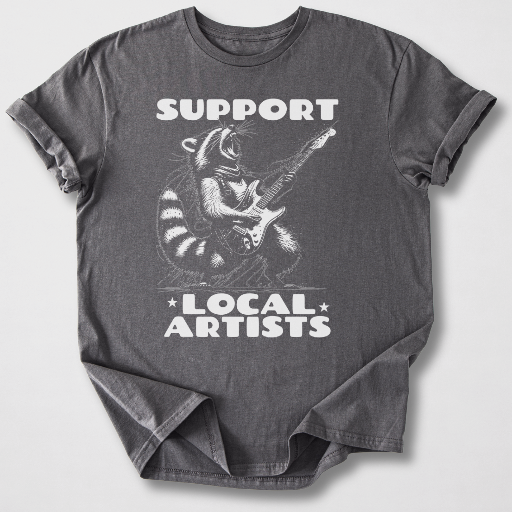 Support Local Artists Guitar T-shirt