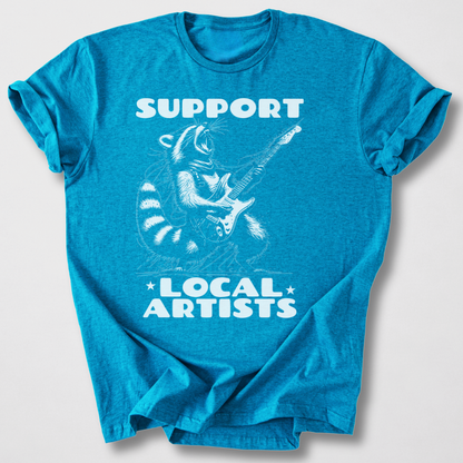Support Local Artists Guitar T-shirt