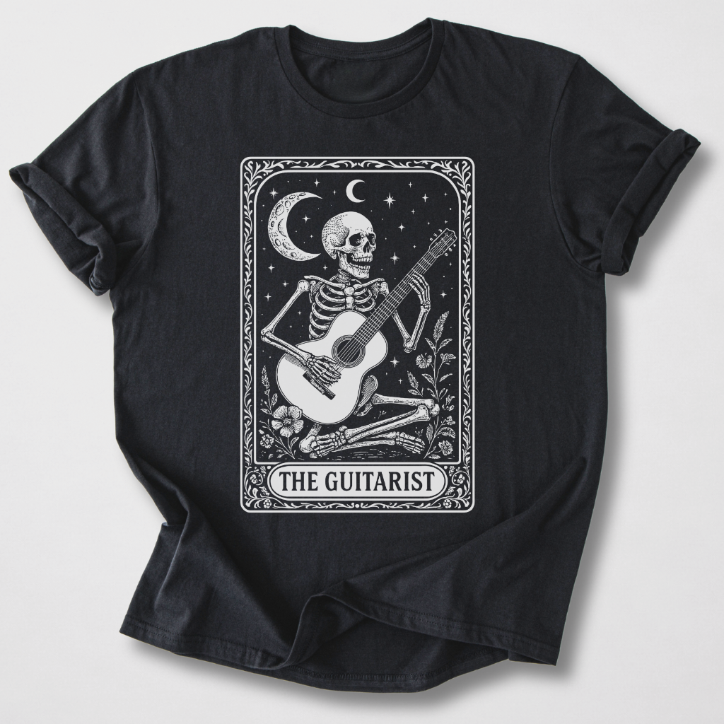 The Guitarist Tarot Card T-Shirt