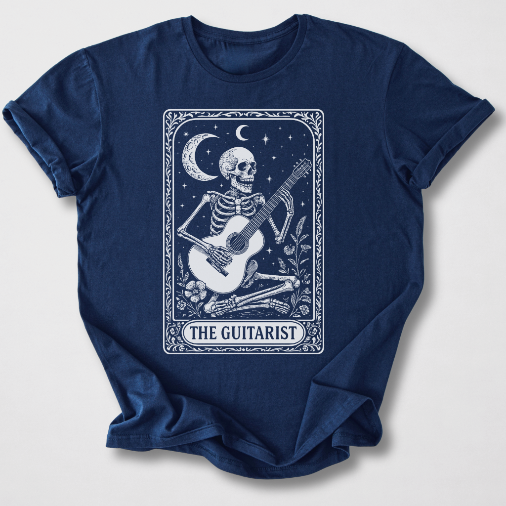 The Guitarist Tarot Card T-Shirt