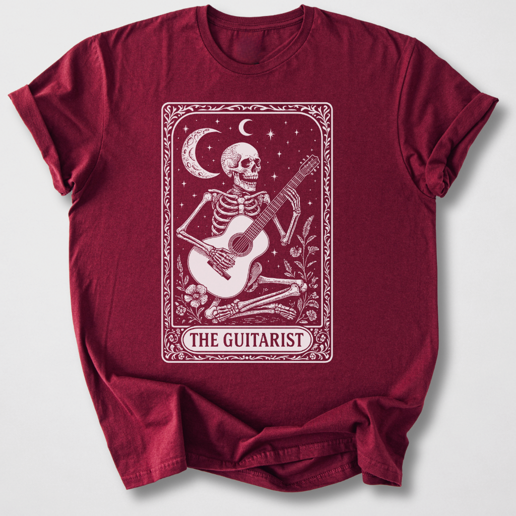 The Guitarist Tarot Card T-Shirt