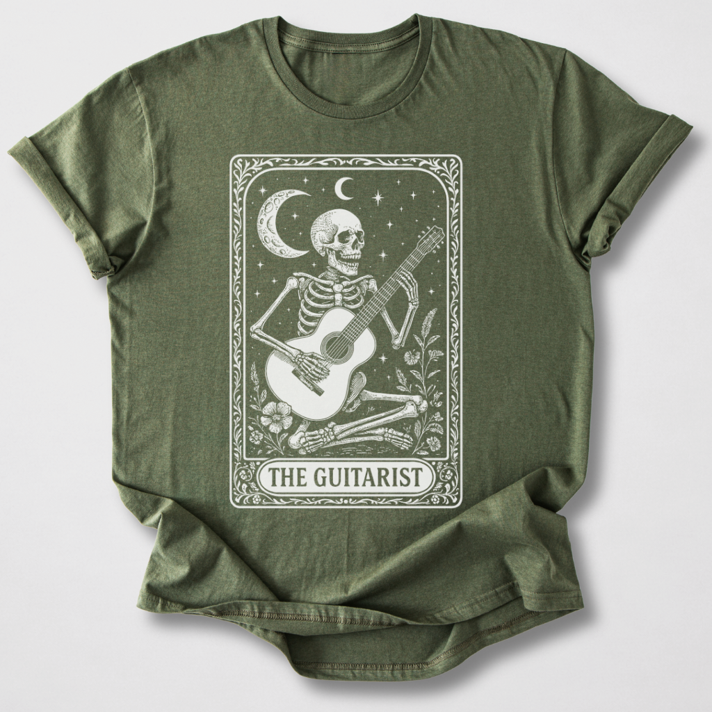 The Guitarist Tarot Card T-Shirt
