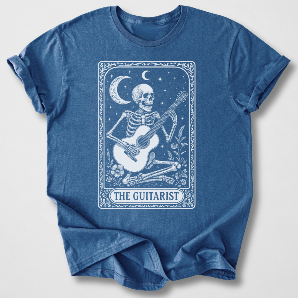 The Guitarist Tarot Card T-Shirt