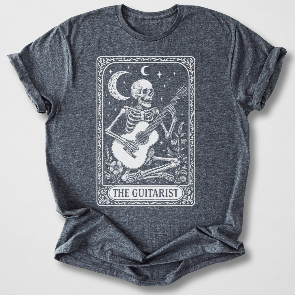 The Guitarist Tarot Card T-Shirt