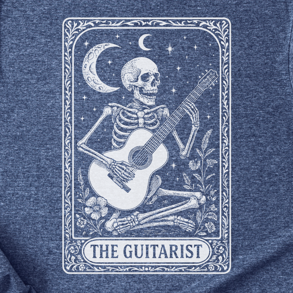 The Guitarist Tarot Card T-Shirt